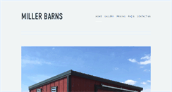 Desktop Screenshot of mbarns.com